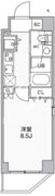 ステージファースト浅草橋4 603 間取り図