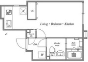 パセオ武蔵小山2 303 間取り図