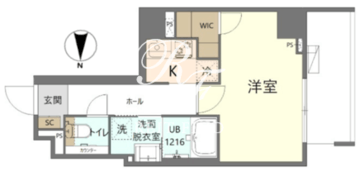 KoHa錦糸町 301 間取り図
