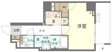 KoHa錦糸町 201 間取り図