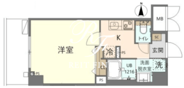 KoHa錦糸町 204 間取り図