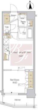 アーバネックス銀座東3 902 間取り図
