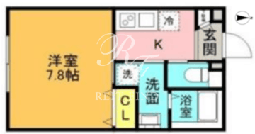 アーク天神 301 間取り図