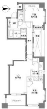 カスタリア本所吾妻橋 903 間取り図