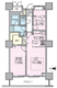ロイヤルパークスタワー南千住 3702 間取り図