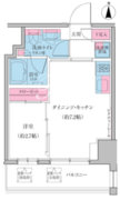 クレヴィアリグゼ雪が谷大塚 302 間取り図