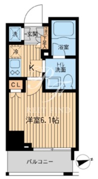 レジデンス大森 1003 間取り図