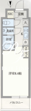 グランパセオ菊川 204 間取り図