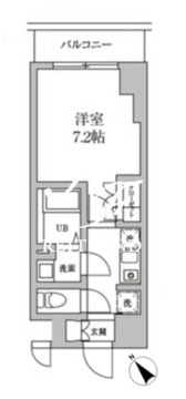 レジディア日本橋馬喰町2 904 間取り図