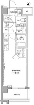 ヴェール・クレール大崎 228 間取り図