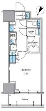 ルフォンプログレ渋谷ヒルトップ 1111 間取り図