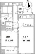 ラクラス田原町 701 間取り図