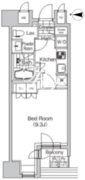 プライムアーバン池袋 202 間取り図