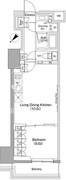 ザ・パークハビオ目黒桜邸 413 間取り図