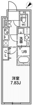 オルタナ早稲田 203 間取り図