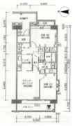 アクティ目黒駅前 2-101 間取り図