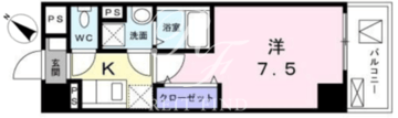 グロリア南青山 302 間取り図