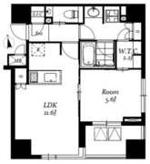 レジディア日本橋馬喰町3 901 間取り図