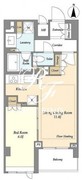 リーブルグラント四谷三丁目 202 間取り図