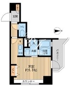 クリオ戸越銀座弐番館 1002 間取り図