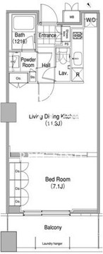 コンフォリア東池袋ウエスト 907 間取り図