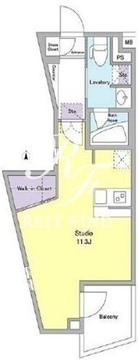 アジールコート西馬込 101 間取り図