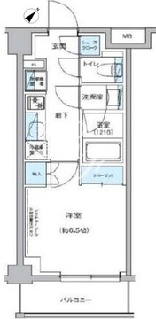グランエール駒込 402 間取り図