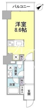 TKフラッツ渋谷 213 間取り図