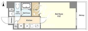 アルファコート浮間2 204 間取り図