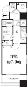 スペーシア秋葉原 401 間取り図