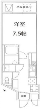 エスレジデンス文京小石川 204 間取り図