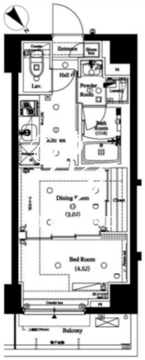 アークマーク水天宮前2 501 間取り図
