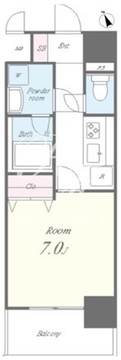 メッツァ森下 302 間取り図