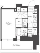 コンフォリア門前仲町サウス 705 間取り図