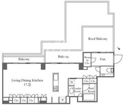 KDXレジデンス恵比寿 801 間取り図