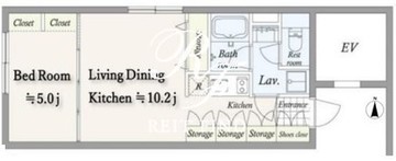 グランパセオ上野黒門町 403 間取り図