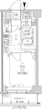 アルテシモグレイス 505 間取り図