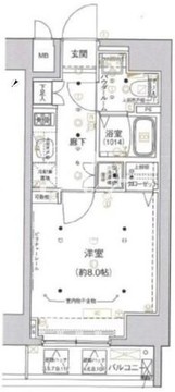 アルテシモプリマ 201 間取り図