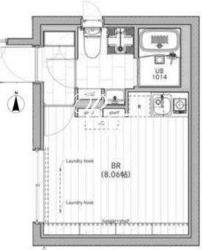 レピュア本所吾妻橋レジデンス 402 間取り図