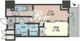ドゥーエ幡ヶ谷 406 間取り図
