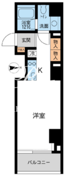 アーデン芝公園 307 間取り図