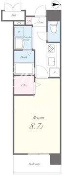 ナチュラルハウス 502 間取り図