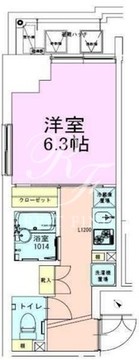 門前仲町レジデンス壱番館 702 間取り図