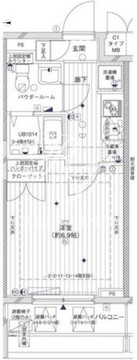 メインステージ両国 904 間取り図