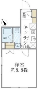 コンポジット門前仲町サウス 103 間取り図