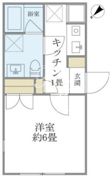 コンポジット門前仲町サウス 201 間取り図