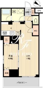 HF両国レジデンス 806 間取り図