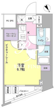 ＳＩＬ西五反田 1207 間取り図