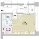 ガーデニエール砧レジデンス 533 間取り図