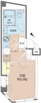 レピュア東向島駅前レジデンス 202 間取り図